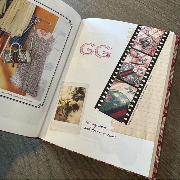 NIP GUCCI "My Scrapbook" Limited Edition Notebook BAILA 2018 Japan Exclusive - Picture 7 of 16